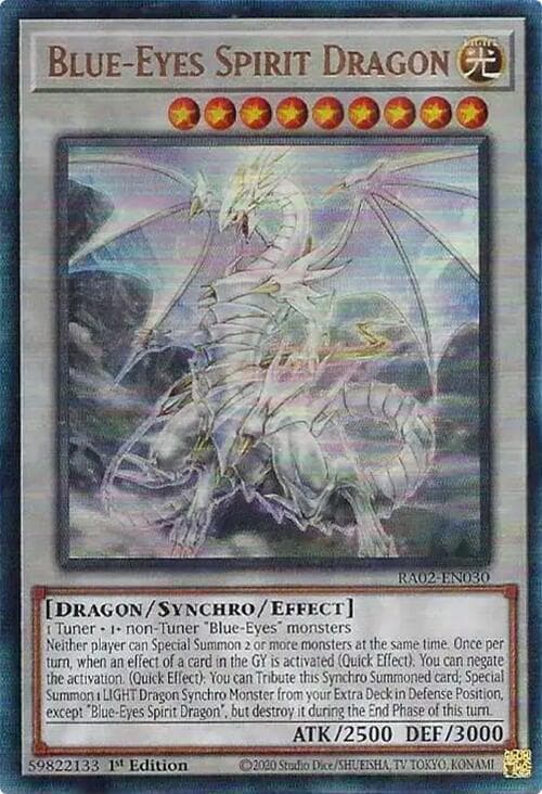 Blue-Eyes Spirit Dragon (PUR) [RA02]