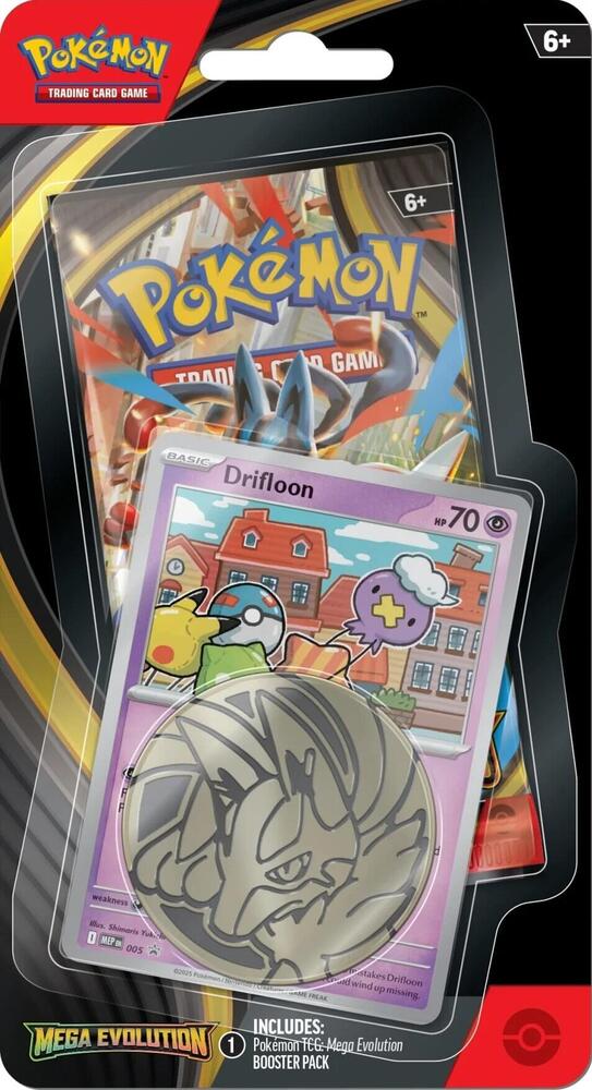 Mega Evolution Single Pack Blister [Drifloon] – ME01: Mega Evolution (MEG)