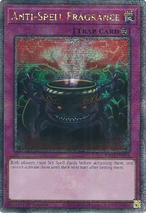 Anti-Spell Fragrance (Quarter Century Secret Rare) [RA02]