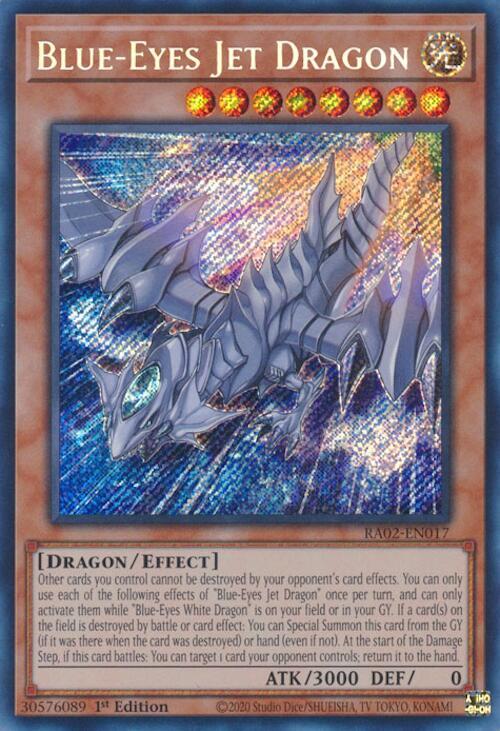 Blue-Eyes Jet Dragon (Secret Rare) [RA02]