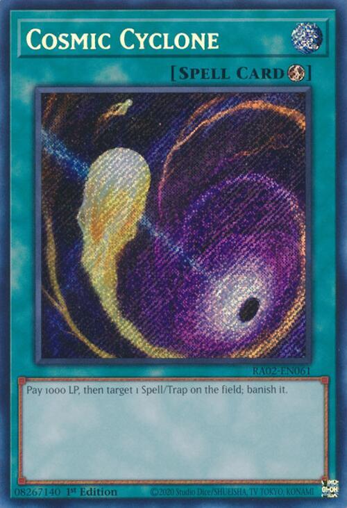 Cosmic Cyclone (Secret Rare) [RA02]