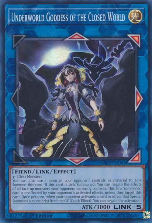 Underworld Goddess of the Closed World [RA02]